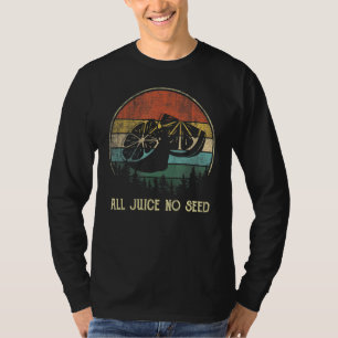 T-shirt Vasectomie Drôle Pour Hommes Tous Jus Aucune Grain