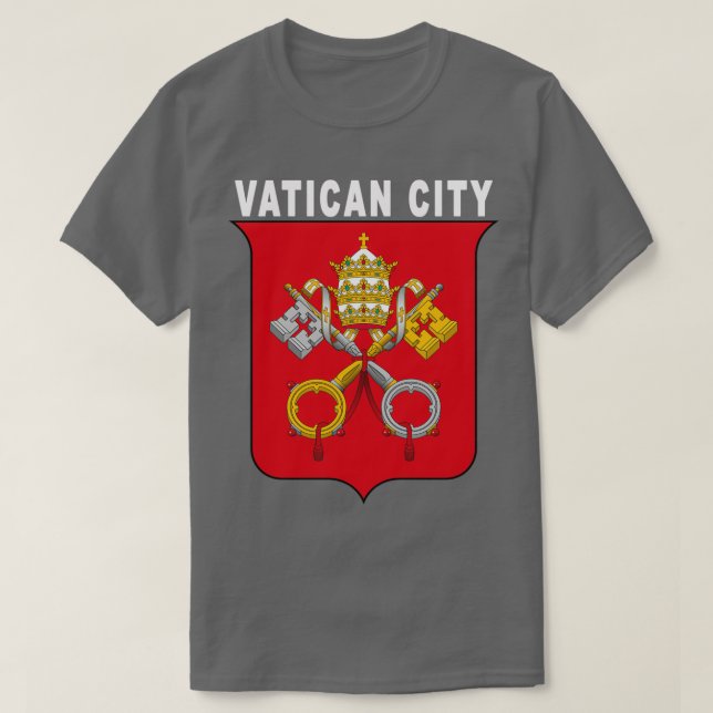 T-shirt Vatican City Catholic Holy See  (Design devant)