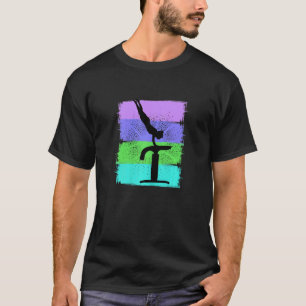 T-shirt Vault Gymnastique Girls Motivational Birthday Acro