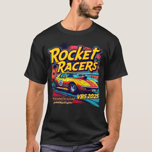 T-shirt Vbs 2025 Car Adventure Vbs Boys (Devant)