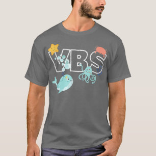 T-shirt VBS Crew Summer Vacation Bible School Funny Ocean 