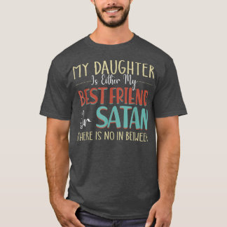 T-shirt Vcb 0019 Ma Fille Est Mon Meilleur Ami Ou S