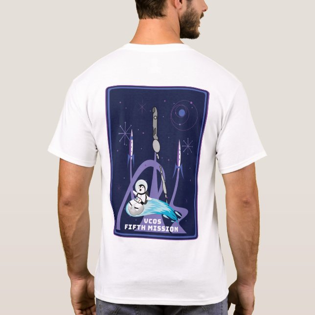 T-shirt VCOS 2025 Mens chemise (Dos)