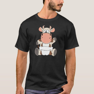 T-shirt Veau de vache avec couches