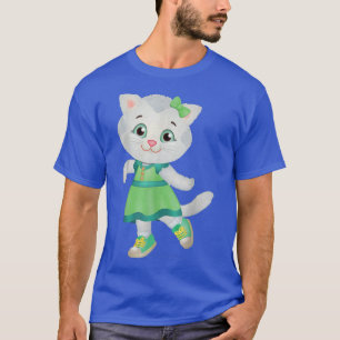 T-shirt Vebyhogh Katerina Kitty Chat ToddlerEnfantsAdultes