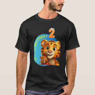 T-shirt Vebyhogh Tiger Anniversaire 2 An old C'est mon ann