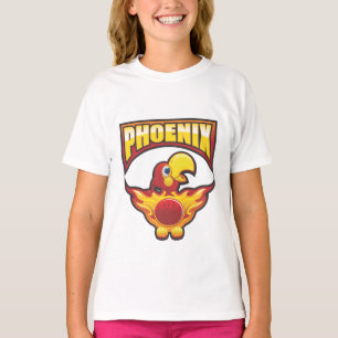 T-shirt Vecter logo.ai d'oiseau de Phoenix