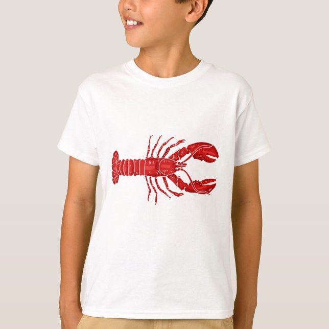 T-shirt Vecteur de homard (Devant)
