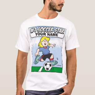 T-shirt Vedette de Football