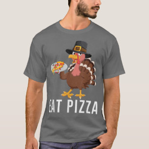 T-shirt Vega Thanksgiving Turquie Mange Pizza Ne Mange Pas