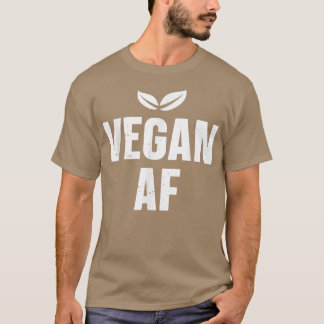 T-shirt Vegan Af Régime Basé Sur Le Plante Végétarien Drôl