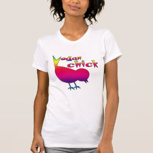 T-shirt Vegan Chick