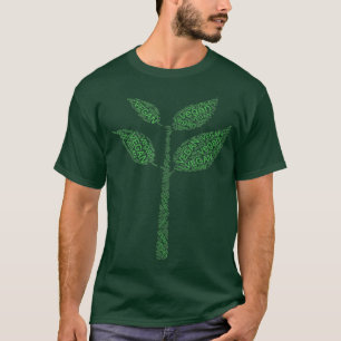 T-shirt Vegan Cool Vert Plante Veganism Fierté Art génial
