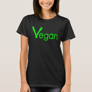 T-SHIRT VÉGAN DIET DIRE VÉGGIE DÉCORATIONS AMUSANTES DEUX