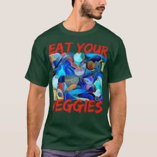 T-shirt Vegan Elephant Végétarien Aliments entiers Cruelty