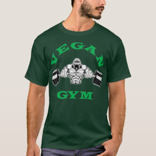T-shirt Vegan Gym Bodybuilding Plante Lifestyle