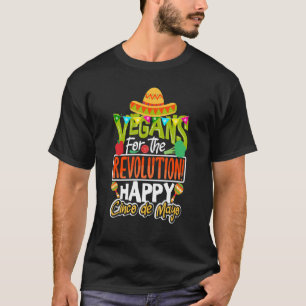 T-shirt Vegan happy Cinco de Mayo