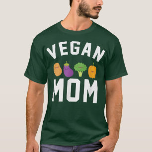 T-shirt Vegan Maman Ethique Pro Vegan Kawaii Veggie Brocco