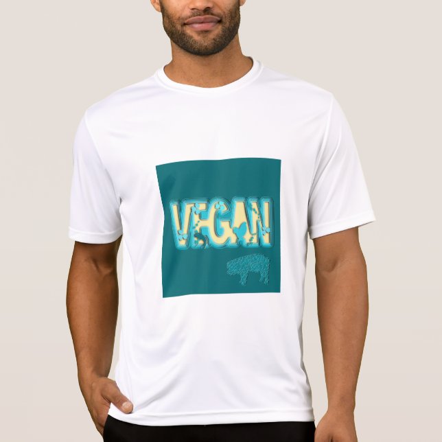 T-shirt Vegan paper (Devant)