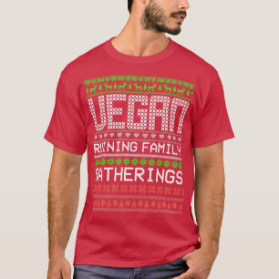 T-shirt Vegan Ruining Family Rassemblements Vegan Christma