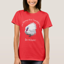 T-shirt Vegan Turquie Thanksgiving