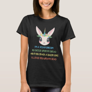 T-shirt Vegan Unicorn   Basé sur le Plante   Activiste
