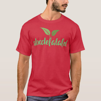 T-shirt Vegan Vegan Animal Safety Végétarien Falafel