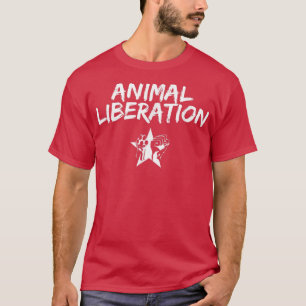 T-shirt Vegan Vegans Veggie Vegetarian Animal Liberation