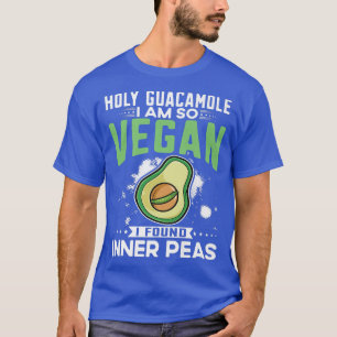 T-shirt Vegan VegansimSaint Guacamole Je suis tellement vé
