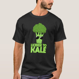T-shirt Vegan Végétarien Végétaliens À Base De Licence Pou