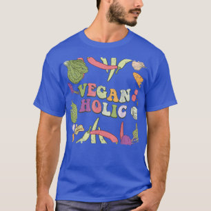 T-shirt Veganholic Monde Végétarien Journée Légume Lover V