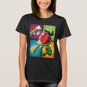 T-shirt Veganisme Vie saine Pop Vegan Père 1
