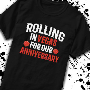 T-shirt Vegas Anniversaire Voyage - Vegas Couples - Las Ve