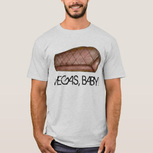 T-shirt Vegas, Bébé ! Las Vegas NV Nevada Strip Steak