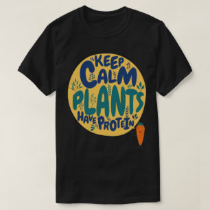 T-shirt Vegas Conserver Calme Plantes ont Protein Végétari