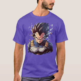 T-shirt vegeta style funny