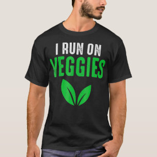 T-shirt Végétable Coureur de citation Motivationnelle Co