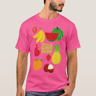 T-shirt Végétal sain Alimentation naturelle