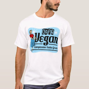 T-shirt Végétalien de café