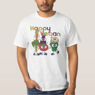 T-shirt Végétalien heureux