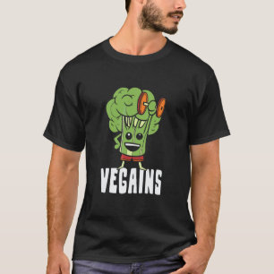 T-shirt Végétaliens  Végétalien Bodybuilder Gym Végétarien