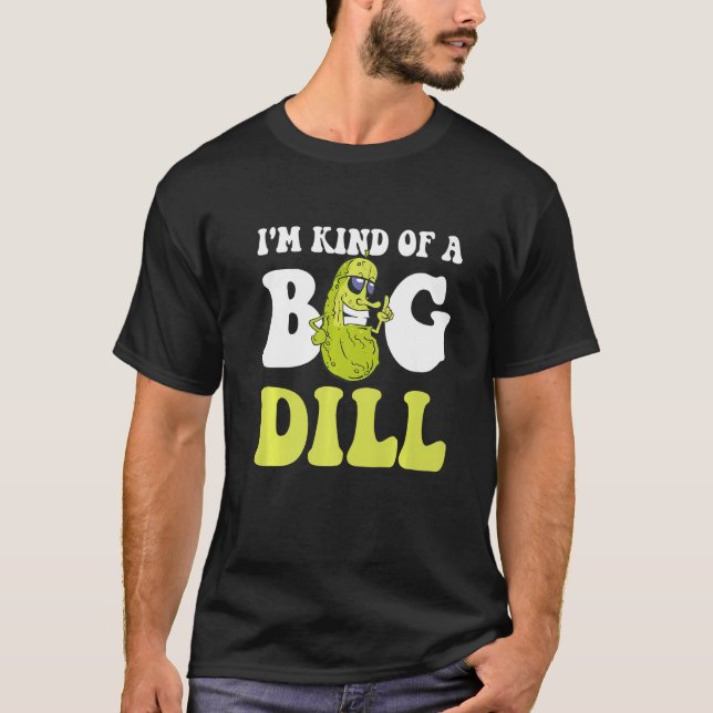 T-shirt Végétan Costume Pickle Enfants Je suis un peu un g (Devant)