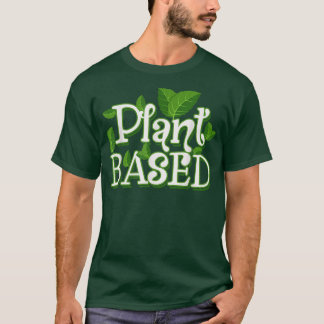 T-shirt Végétarien à base de plante et alimentation propre