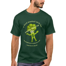 T-shirt végétarien drôle de citation