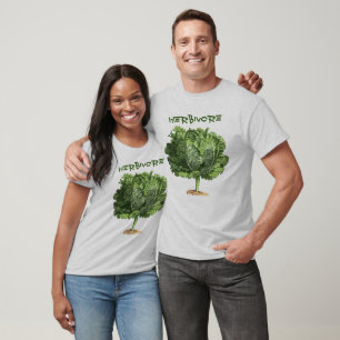 T-shirt végétarien Herbivore