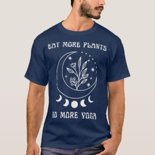 T-shirt Végétarien Yoga Yogi Enseignant Nouvel Âge Médine