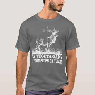 T-shirt végétariens mes boules de nourriture sur votre nou