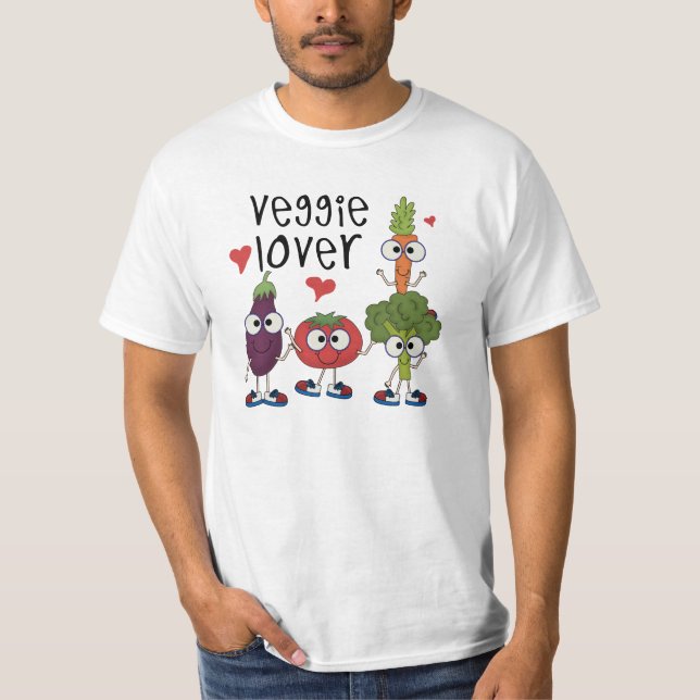 T-shirt Veggie Lover (Devant)