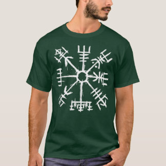 T-shirt Végviseur de boussole viking