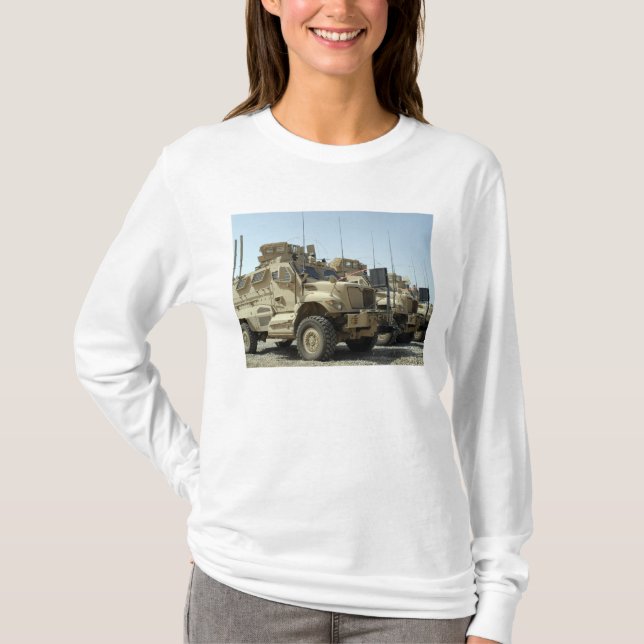 T-shirt Véhicule MaxxPro antimine antibrousse protégé (Devant)